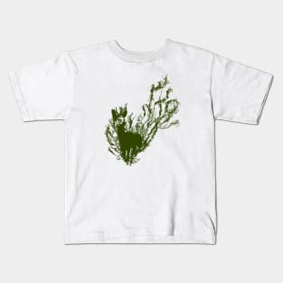 Deer (green) Kids T-Shirt